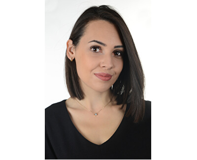 Ocelové náušnice s krystaly Ocelové náušnice s krystaly