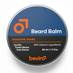 Balzám na vousy s vůní vanilky, palo santo a tonkových bobů (Beard Balm)