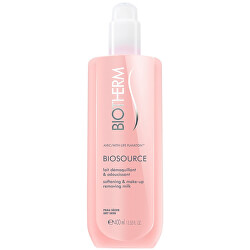 Čisticí pleťové mléko pro suchou pleť Biosource (Softening & Make-up Removing Milk) - SLEVA - chybí cca 1 cm obsahu