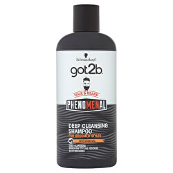 Hloubkově čisticí šampon na vlasy a vousy PhenoMENal (Deep Cleansing Shampoo)