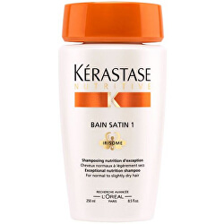 Tief pflegendes Shampoo für normale bis trockene Haare Bain Satin 1 Irisome
