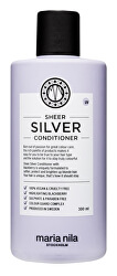 Hydratační kondicionér neutralizující žluté tóny vlasů Sheer Silver (Conditioner)