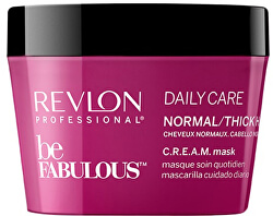 Maska pre normálnu až silné vlasy Be Fabulous ( Daily Care Normal/Thick Hair Cream Mask)