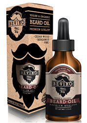 Pečující olej na vousy s vůní cedru, bergamotu a borovice (Beard Oil)