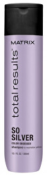 Șampon nuanțator pentru neutralizarea tonurile galbene Total Results So Silver (Color Obsessed Shampoo to Neutralize Yellow)