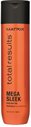 Glättendes Shampoo für ungezogenes Haar Total Results Mega Sleek