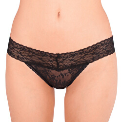 Dámske nohavičky Bare Lace Thong Black