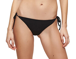 Badeanzug-Bikini für Frauen Cheeky String Side Tie Pvh Black