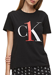 Dámské triko CK One S/S Crew Neck Black Red Logo