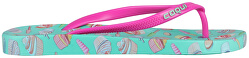 Női flip-flop papucs Kaja Printed Cupcake Fuchsia