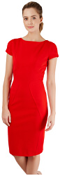 Rochie pentru femei Closet Body-con Ponte Pencil Dress Red