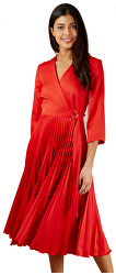 Rochie pentru femei Closet Wrap Pleated Dress Red
