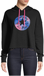 Hanorac pentru femei Converse Chuck Patch Nova Hoodie Black