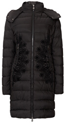 Doamnelor jacheta Padded Mandala Negro 19WWEW86 2000