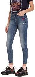 Bluji pentru femei Denim Tibetan Boyfriend Jeans Vaquere 19WWDD35 5053