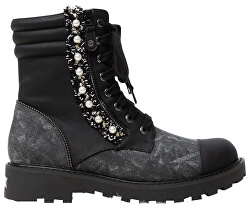 Botine pentru femei Shoes Combat Pearl Negro 19WSTP07 2000
