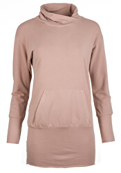 Hanorac lung pentru femei Long Sweatshirt B84064 Rose Dust