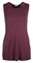 Femei tricou Swing Top B84540 Red Mahogany
