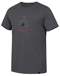 Pánske tričko s krátkym rukávom MONSTER steel gray mel