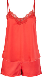 Pijamale pentru femei PCJESSICA NIGHTWEAR SET Racing Red