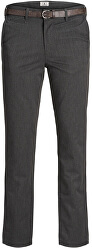 Pánske nohavice JJJAMES SA P Dark grey melange