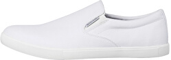 Scarpe da uomo Slip-On JFWROWDEN CANVAS SLIP WHITE PREWhite