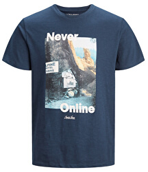 Herren T-Shirt JOROUTDOORS T-STÜCK SS CREW NECK Navy Blaze r