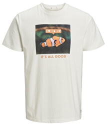 Männer T-Shirt Messenger Tee Ss Crew Ausschnitt Wolke Dancer Schlank-Fish - Print