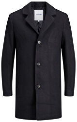Pánsky kabát JORBLINDERS WOOL COAT Black