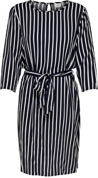 Vestito da donna JDYLEAF TREATS 3/4 BELT DRESS WVN Sky Captain CLOUD DANCER