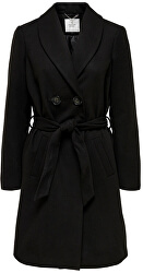 Dámský kabát JDYKIKI BELT JACKET OTW HAB Black