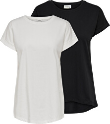 2 PACK - tricou pentru femei JDYLOUISA LIFE