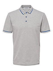 Pánske polo triko Cilas Ss Polo Vd Light Grey Melange