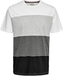 Pánske tričko ONSROME REG SS RAGLAND TEE Bright White