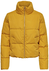 Dámska bunda ONLDINA SHORT QUILTED PUFFER CC OTW Golden Yellow