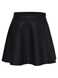 Fustă pentru femei Fia Stud Short Faux Leather Skirt Otw Black