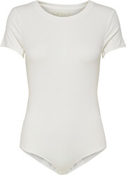 Dámske body ONLAMELIA SS DNM BODY QYT Cloud Dancer