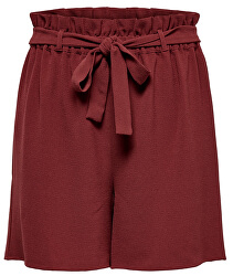 Dámske kraťasy Turner Paper Bag Shorts Wvn Noos Russet Brown