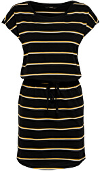 Rochie pentru femei ONLMAY LIFE S/S DRESS NOOS Black DOUBLE YOLK YELLOW/CLOUD DANCER