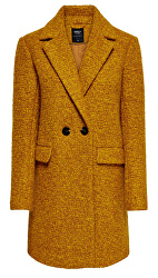 Dámsky kabát ONLALLY Boucle WOOL COAT CC OTW Pumpkin Spice