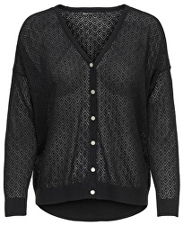 Cardigan pentru femei New Oda L/S V-neck Cardigan Knt Black