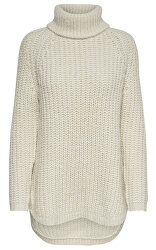 Pulover pentru femei ONLMELLA L / S ROLLNECK KNT Almond Milk