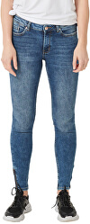 Farmernadrág a nők számára Blue Denim Heavy S