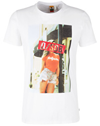 Herren T-Shirt 40.903.32.5236 . 0100 White