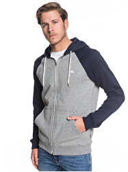 Pánská mikina Everyday Zip Light Grey Heather/Navy Blazer