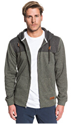 Férfi melegítő felső Keller Block Zip Thyme Heather
