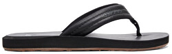 Slapi flip flops Carver Nubuck Solid Black