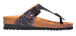 Papuci pentru femei Glam Ss 1 Bioprint Black / Multi