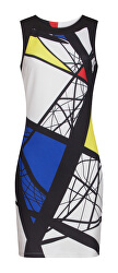 Rochie pentru femei 20230 Black - White / Multi