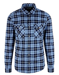 Camicia da uomo SHIRT SLIM FIT1/1 SLEEVEFresh Ink